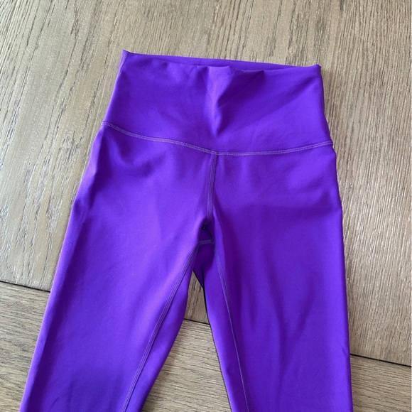 Lululemon Wunder Train High-Rise Tight 25” Size 4 Purple - Picture 2 of 8